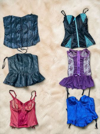 Stylish busties and corsets
