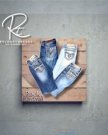 RT 1462 Rock Revival Mix Jeans
