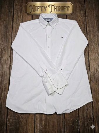 Tommy Hilfiger White Button Up Shirts