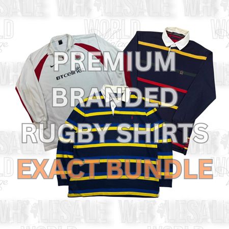 Premium Branded Rugby Shirts Exact Bundle #1