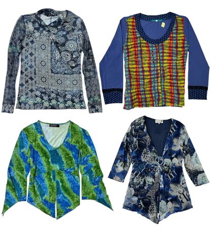 Y2K Ocean Core Tops: TT-170