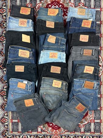 Men’s levis 501 & 512 Bundle 20 Pieces