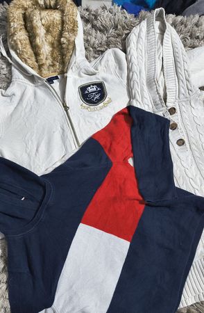 Mezcla de sudadera con cremallera Tommy Hilfiger