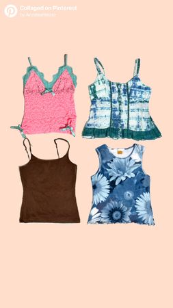 Y2k cutie vibes camitop