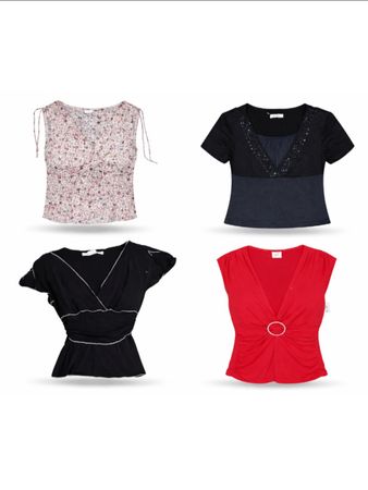 Blusas Sem Mangas Y2k