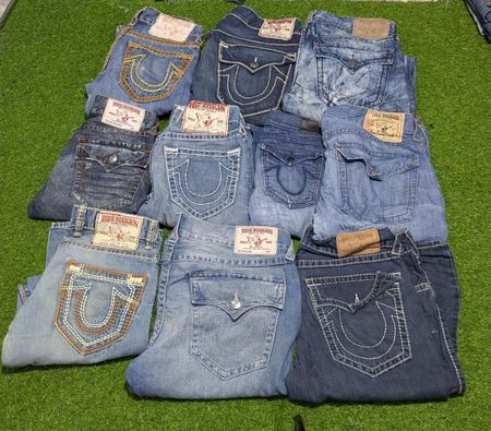 TRUE RELIGION ROCK REVIVAL JEANS (A 36)