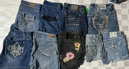 VIGOSS AND OTHER MIX BRANDS MINI SHORTS (ID 1266)