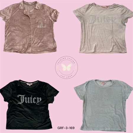 Juicy Couture Cotton Graphic Tee for Women – Soft Everyday Wear (GRF-3-169)
