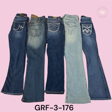Modern Straight Fit Denim Jeans – Classic Everyday Wear (GRF-3-176)