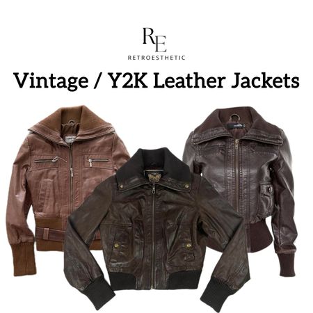 Vintage / Y2K Leather Jackets