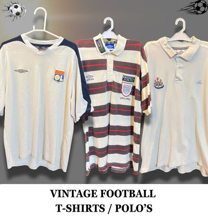 Premium Football T Shirts and Polo's