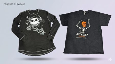 (FV-942) Skull Printed T-Shirt