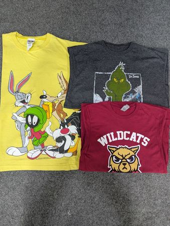 CRZ2060 Cartoon Print T-Shirts