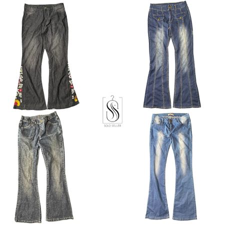 Y2K IT Girl Flared Jeans - SS-030
