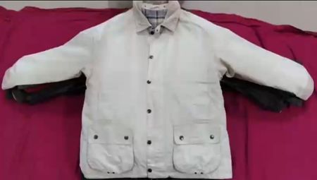 Vestes en cire Barbour.