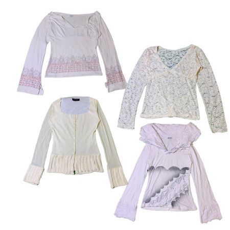 Y2K Fairy core Vibe Full Sleeve Tops RW-1677