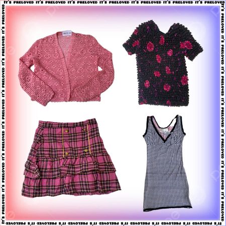 Retro Doll Closet - tops, dresses, skirts (SS-2130)