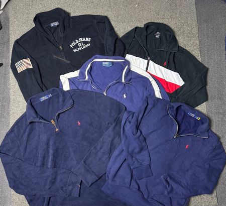 Ralph Lauren 1/4 zip & Full Zipper