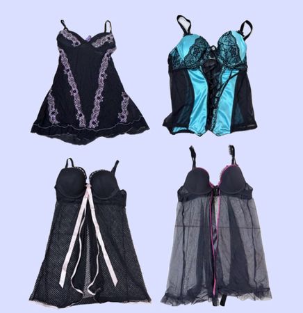 Y2k ベビードール セット