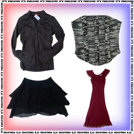 Office Siren Wardrobe - tops, dresses, skirts (SS-2135)