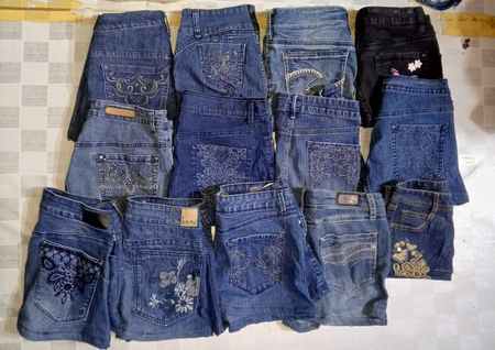 SILVER AND OTHER BRAND MINI MICRO SKIRTS (MR755)