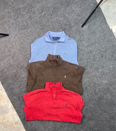 Ralph lauren 1/4 zip 5 pieces