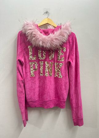 Pink by Victoria secret & Bebe Fur Hoodies