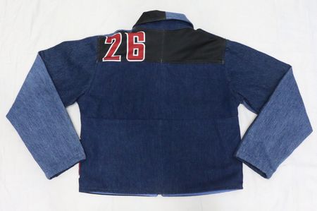 CR1418 Upcycled Denim Jacket