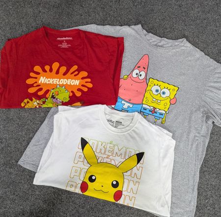 ZV2075 Cartoon Print T-Shirts