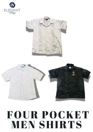Four Pocket Men Shirts - EVM1131