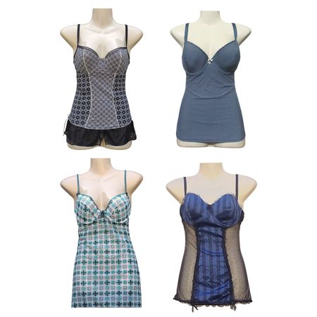 Aqua Blue Babydoll Tops