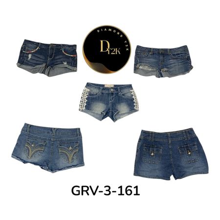Denim Mini Shorts – 10 Stylish Options (GRV-3-161)