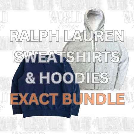 RALPH LAUREN SWEATSHIRTS & HOODIES PACOTE - 25PC #1