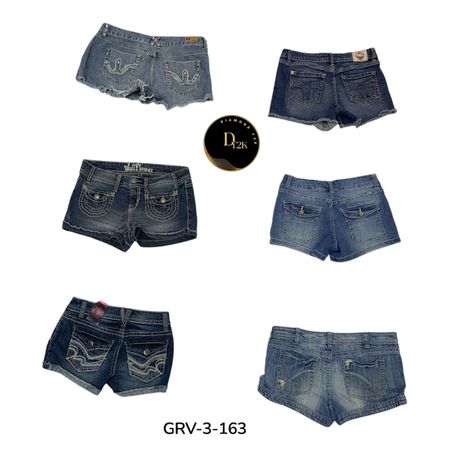 Denim Mini Shorts for Women – Summer Casual Wear (GRV-3-163)