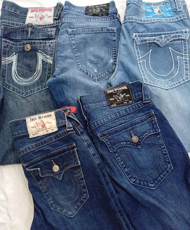 CR7024 Vintage True Religion Men’s Flare & Straight Jeans
