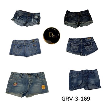 Denim Darling Mini Shorts – Must-Have Summer Staple (GRV-3-169)