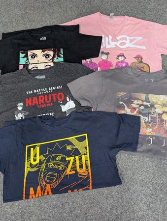 ZV2085 Anime Japanese Print T-Shirts