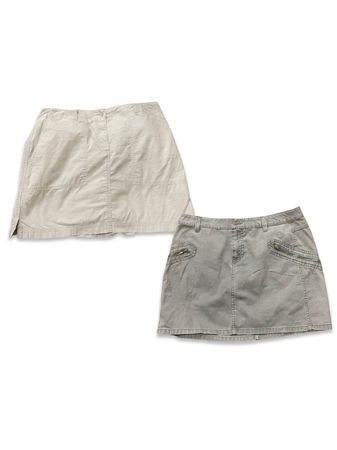 (FV-1007) Y2K Cotton Cargo Mini Skirts