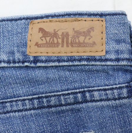 CR1419 Upcycled Flare Denim Jeans