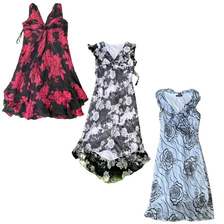 Y2K Maxi Dress RE-2913