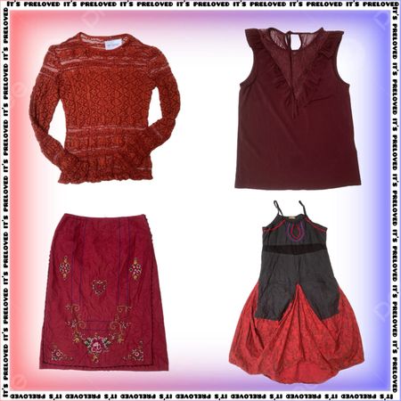 Vintage Cherry Closet - tops, dresses, skirts (SS-2141)