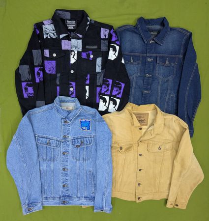 💥 RV2583 Men Denim Jackets