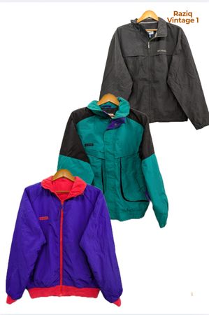 RV2585 Columbia Zipper Jackets