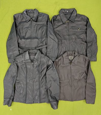 💥 RV2586 レザー＆フェイクジッパージャケット