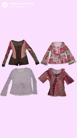 Y2k Pixel Dream Blouse