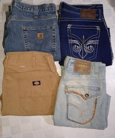CARHARTT AND OTHER BRAND JEAN'S (MR799)