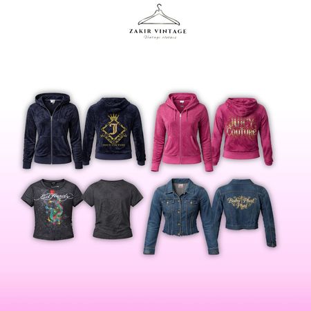 Y2k Spot Spice Ft Ed Hardy,Miss Sixty,Juicy couture,Babyphat