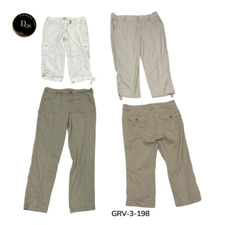 Y2K Inspirierte Cargo Capri – Lässige & Edgy Streetwear (GRV-3-198)