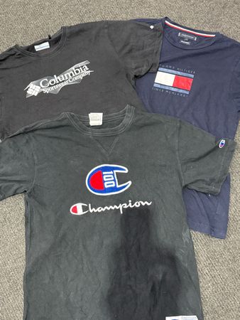 Branded T-Shirts (Columbia, Tommy Hilfiger, Adidas, Under Armour, Lacoste, Champion)
