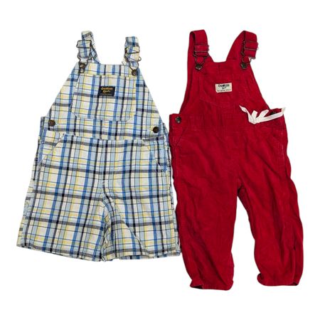 「キッズ オシュコシュ オーバーオール」